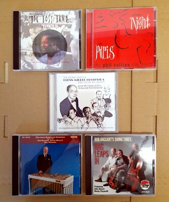 Jazz CD-Sammlung 5 Alben Lars Erstrand, Bob Haggart, Phil Collins und mehr Top!