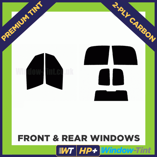 For Skoda Roomster 5-door MPV 2006-14 Carbon Pre Cut Window Tint Full 2-ply HP+ - Picture 2 of 10