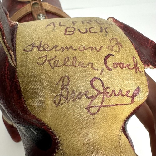De colección 1945 Bosse Champs Firmado Bulldog Indiana Salón de la Fama Herman Keller - Imagen 15 de 23
