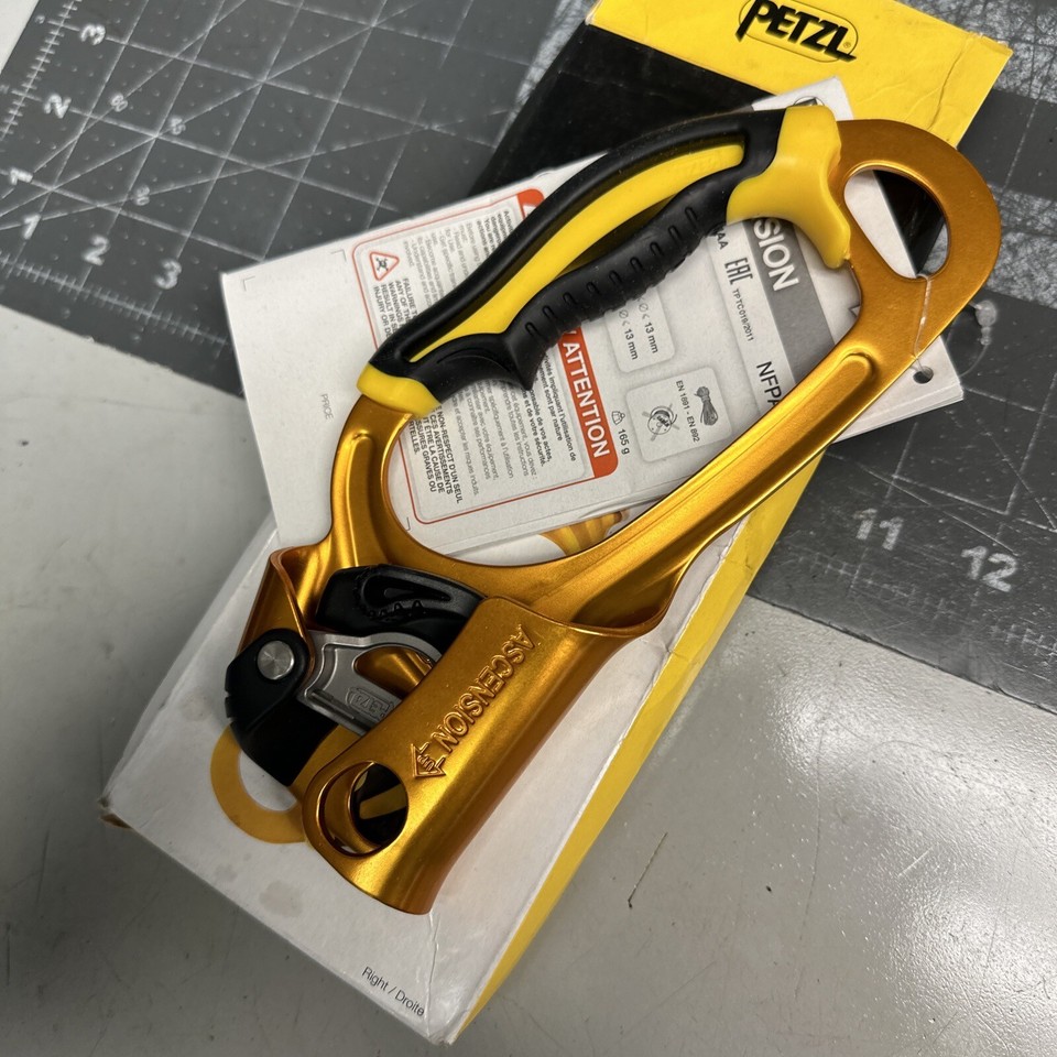 Bloqueur Petzl Basic Vintage Des Années 1970 - Pour Spéléo - Occasion Fonctionnel