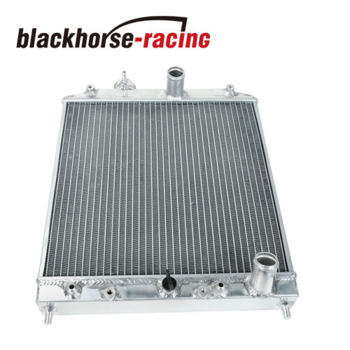 3 Row Aluminum Core Radiator & 10" Slim Pull Push Cooling Fan For Civic Integra - Picture 2 of 11