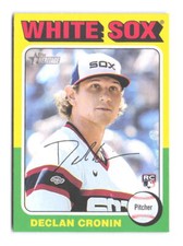 2024 Topps Heritage MINI Declan Cronin RC Rookie Card 337 Chicago White Sox