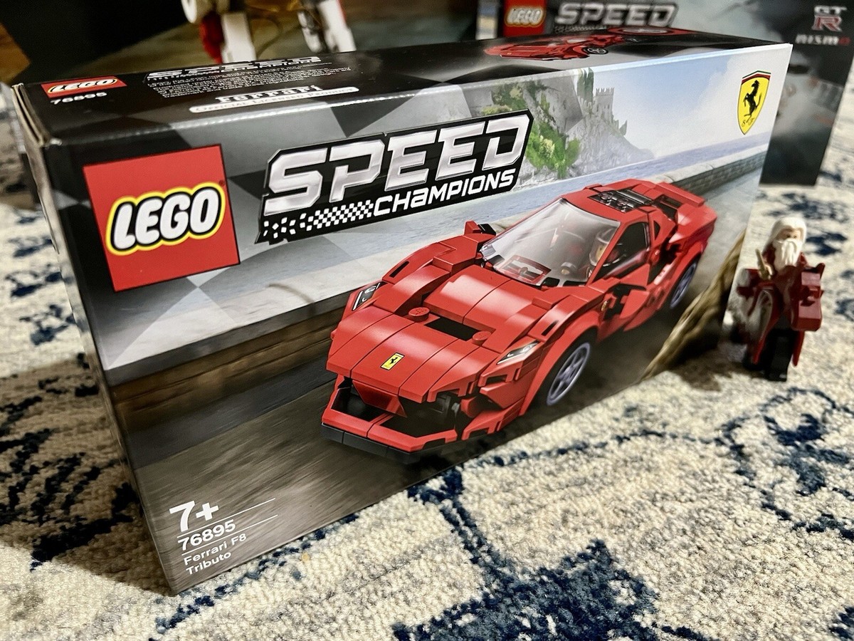 New] LEGO 76895 SPEED CHAMPIONS Farrari F8 Tributo SUPERCAR