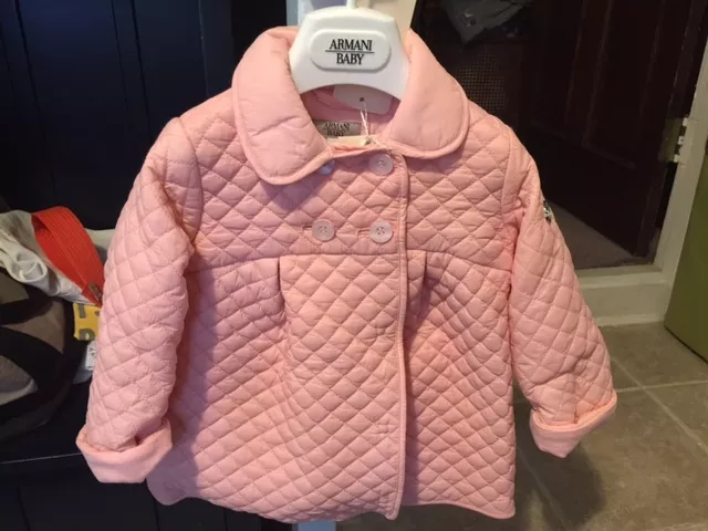 Baby armani jacket deals