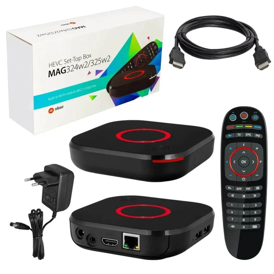 Infomir MAG 324w2 media streamer stb player MAG 322 MAG 254 - Image 2 of 4