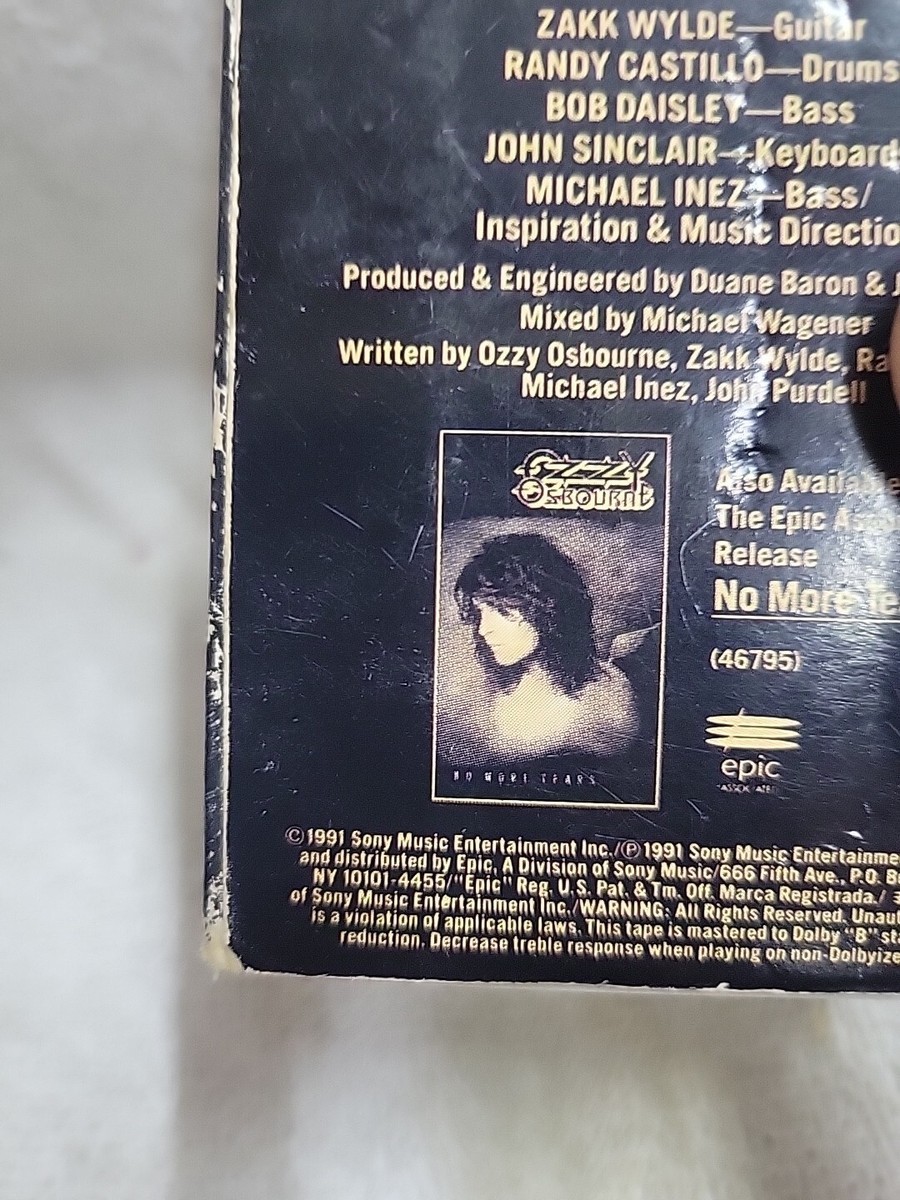 Ozzy Osbourne - No More Tears - Sleeve Collectors Edition
