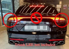 Bouth Side Trunk Sequential LED Tail lamp Light 2PC For 2018~2023+ Kia stinger