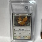 Pokémon Eevee SVP200 Scarlet & Violet Promo Cosmos Holo TAG Graded 9 Card 2025