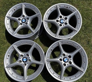 BMW E85 E86 Z4 18" OEM BMW STYLE 108 BBS SPLIT RIM STAGGERED WHEELS