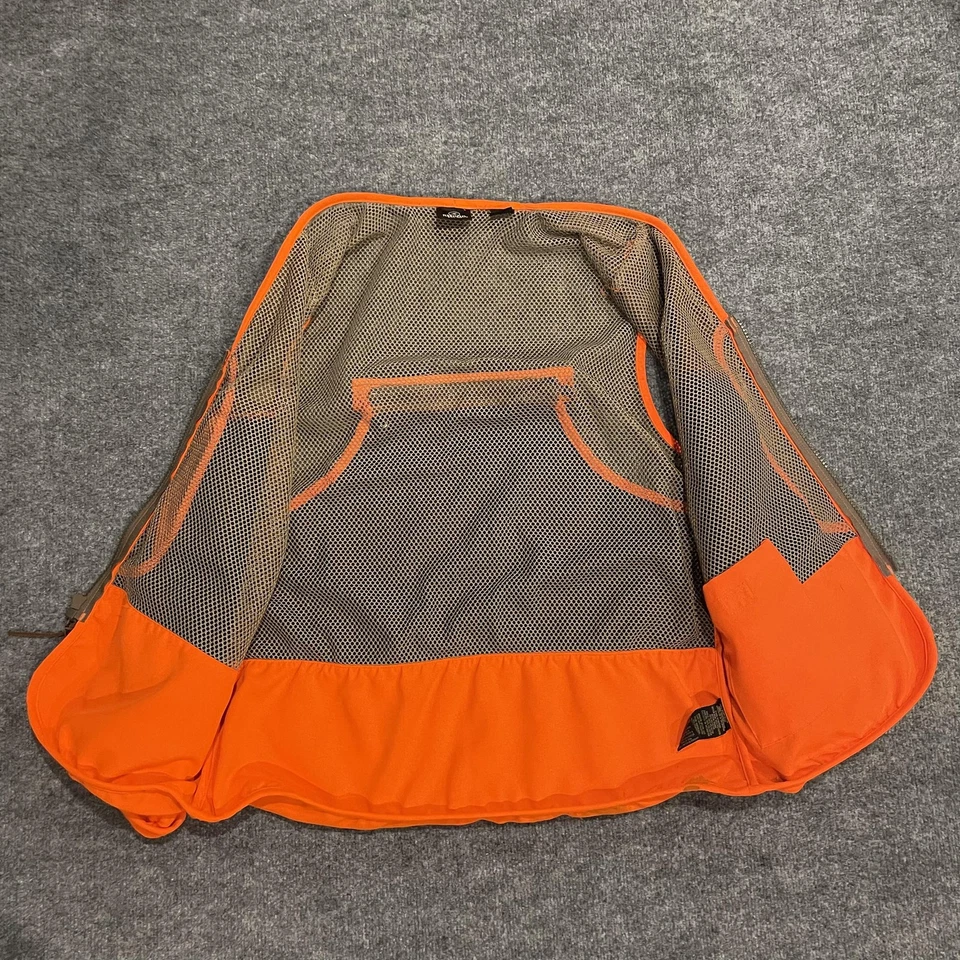 RedHead Blaze Orange Upland Hunting Vest Mens L Cool Mesh Game Bag Pockets Cargo - Image 3 of 4