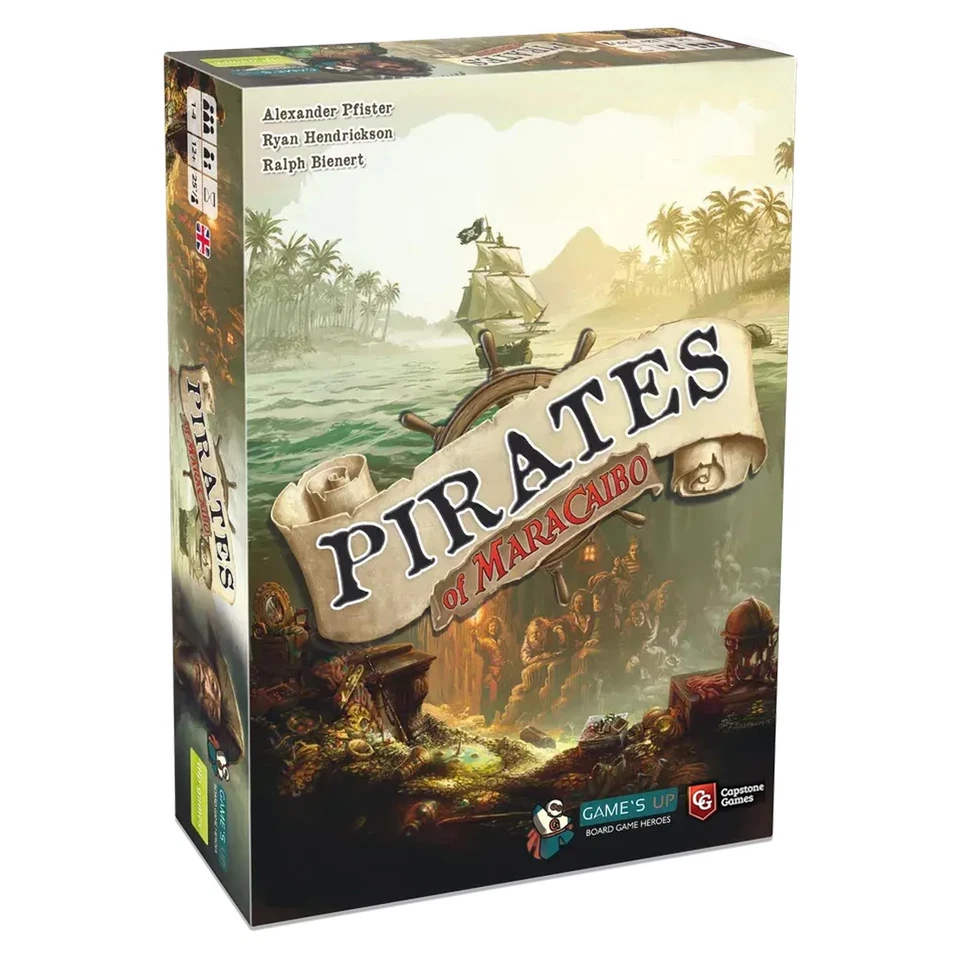 CAPSTONE GAMES Pirates of Maracaibo Board Game New