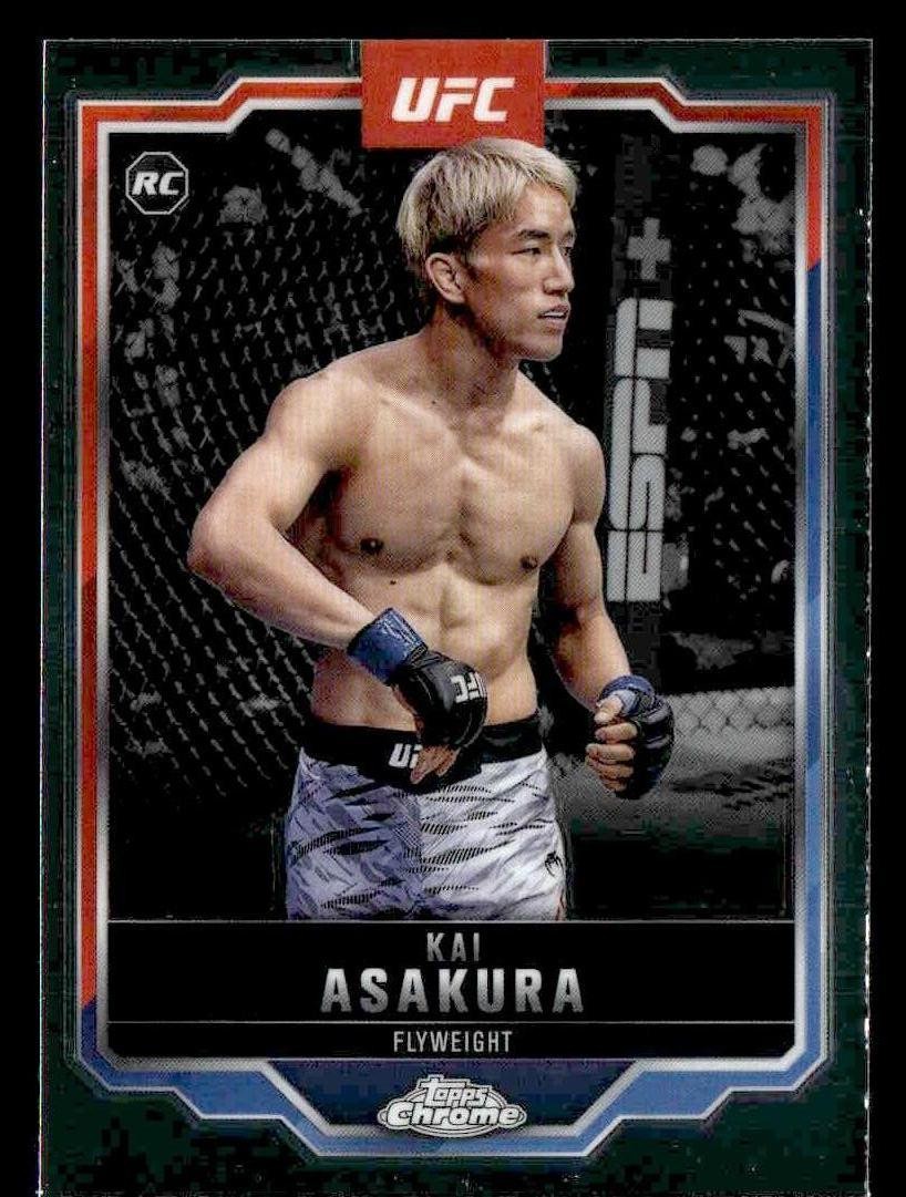 2025 Topps Chrome UFC #161 Kai Asakura