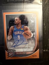 Bowman Chrome /25 Dillon Jones Auto