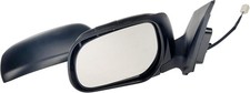 955-1563 Driver Side Power Door Mirror - Folding Compatible with black