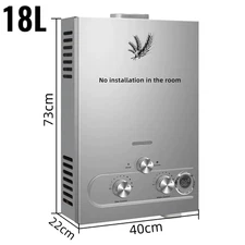 LPG Water Heater 6L 8L 10L 12L 16L 18L LPG Portable Instant Liquefied Petroleum 