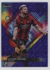 2023 Finest UEFA Club Competitions Purple Shimmer Refractor Olivier Giroud 0j5z