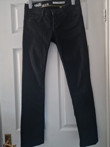 DKNY Mens Black Stretch Skinny Low Raise Jeans - 26R - Picture 8 of 15