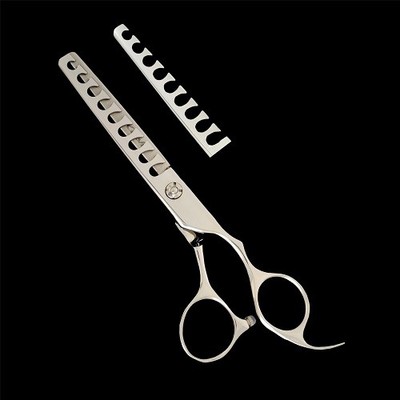 Kashi CB-505X Texturizing / Thinning 9 Teeth 6'' Barber Hair Shears / Scissors