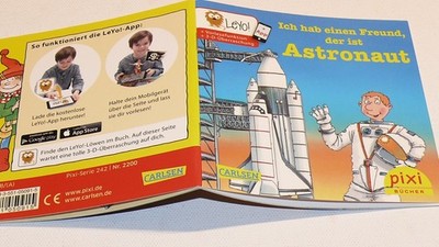 Pixi Buch.  Ich hab einen Freund, der ist Astronaut. Serie 242. Nummer 2200 /b