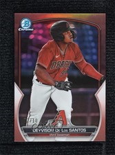 2023 Bowman Draft Chrome Rose Gold Refractor 2/10 Deyvison De Los Santos 0o48