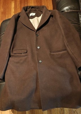 Reigning Champ Wool Sable Brown Overcoat XL