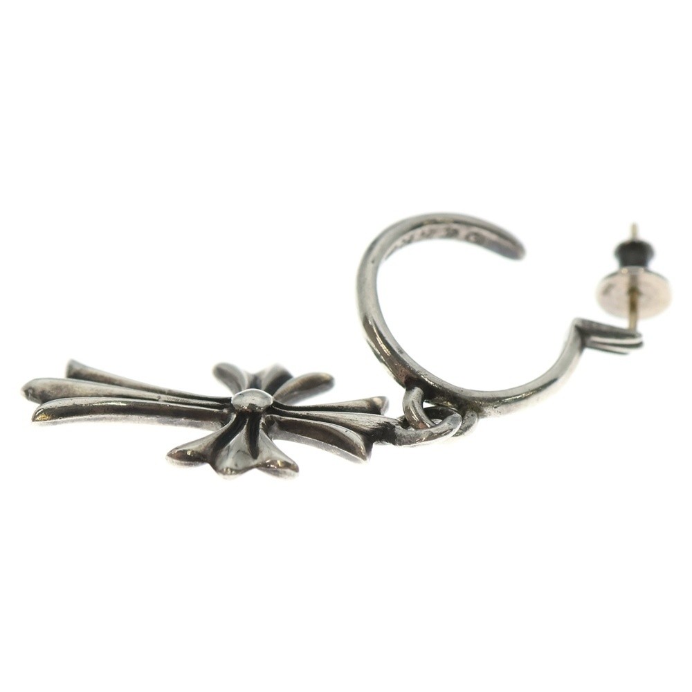 Chrome Hearts TINY CH CROSS HOOP Earring 925 14K P0051874 thumbnail 3