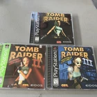 Tomb Raider 1 2 3 CIB complete Sony Playstation 1 PS1