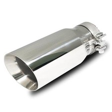 Exhaust Tip 4 Inch Inlet to 5 Inch Outlet,12 Inch Overall Length