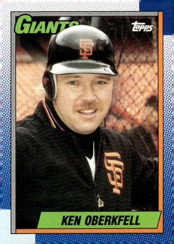 22 Karten - 1990 Topps San Francisco Giants Baseball Karten Lot NM Mike Krukow - Bild 17 von 22