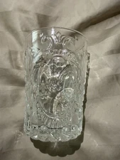 Anthropologie Sadie Juice Glass Tumbler Clear  7oz 