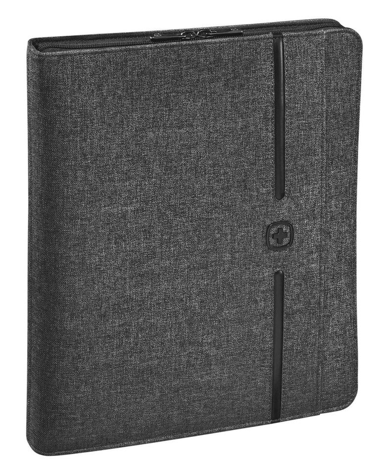 WENGER Affiliate Padfolio with Tablet Pocket Schreibmappe Grey grau Neu - Bild 1 von 2