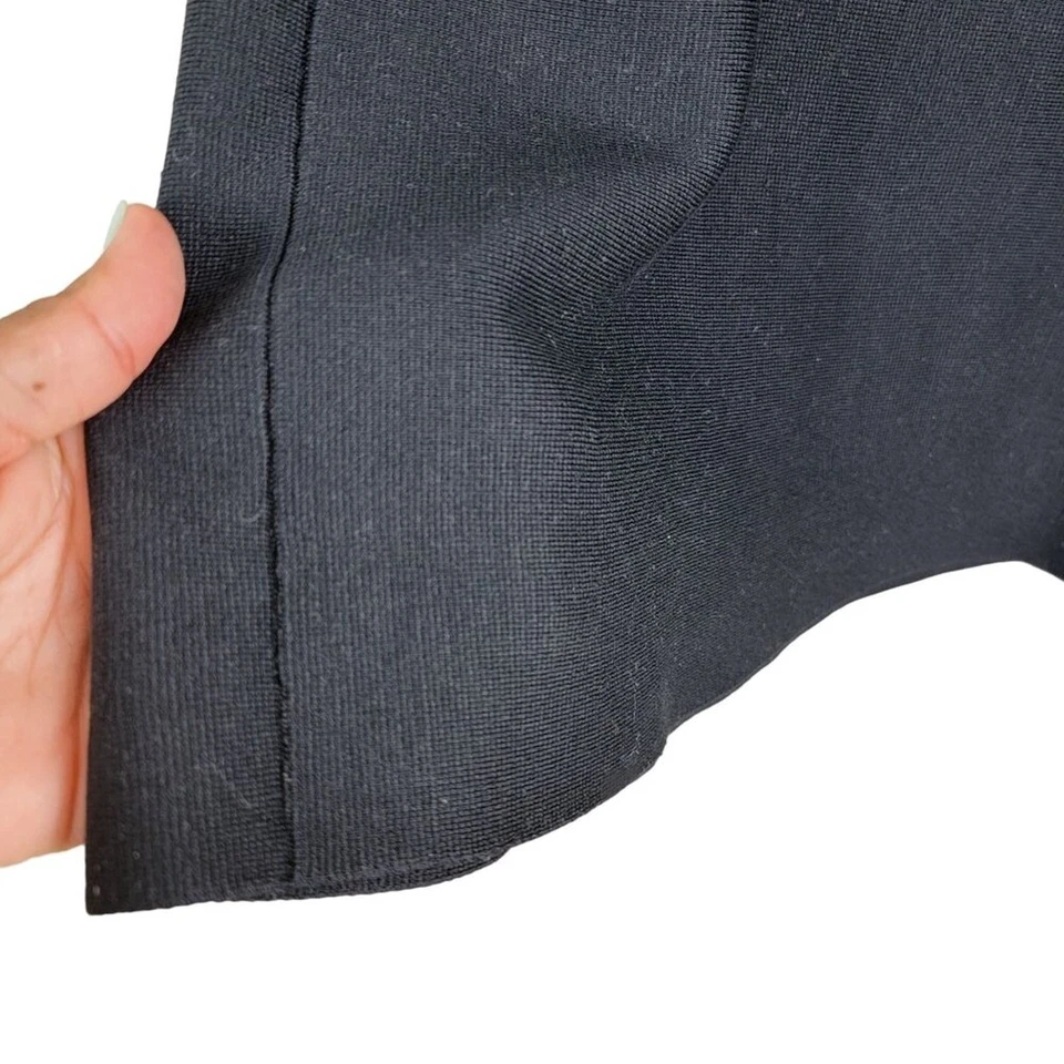 Falda Doncaster Línea A Tejida Seda Talla M Negra Cintura Elástica Foto 4 de 4