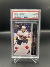 2021-22 Upper Deck Young Guns French #489 Anton Lundell RC - JEUNES LOUPS PSA 10