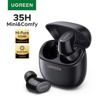 UGREEN Dots Wireless Earbuds Bluetooth 6.0, tiefer Bass-Sound, 35h Wiedergabe