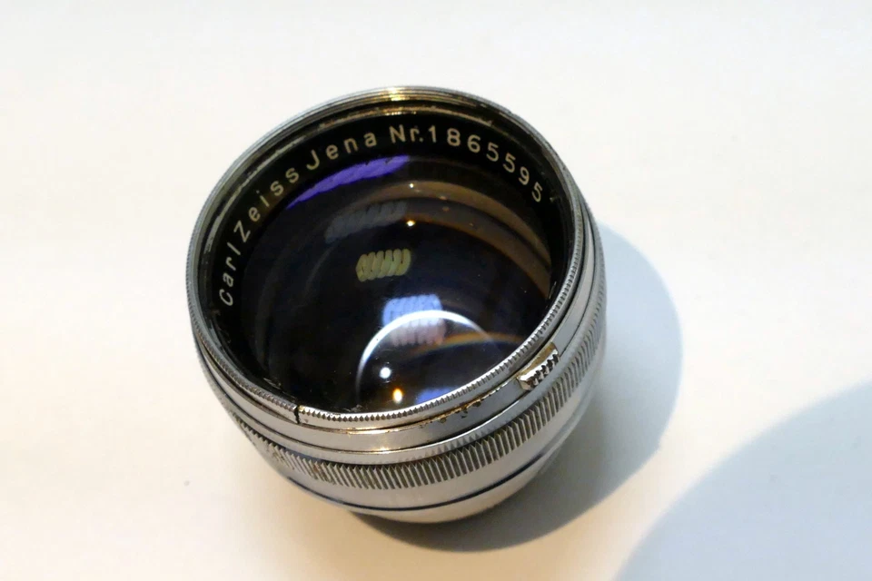 Contax Carl Zeiss Sonnar 5cm F/1.5 Lens SN  1866696 made in 1936 - Image 2 of 4