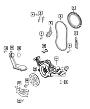 Genuine Mopar Timing Chain Guide 68472748AA