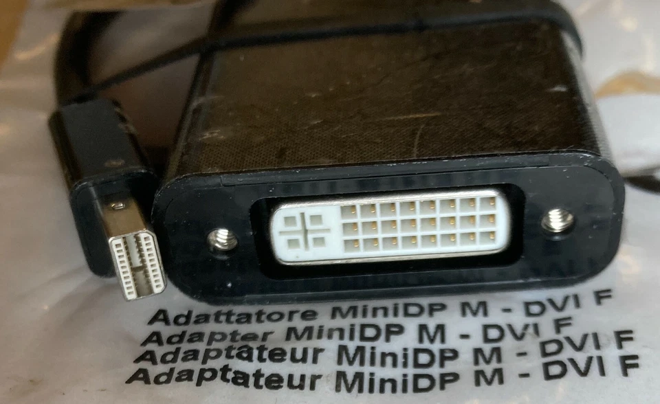  Nilox Mini DisplayPort Male to H DVI-D female adaptor cable   - Image 2 of 4