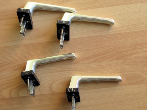 4 Fenstergriffe matt gold 12 cm, Meeth - Bild 2 von 7