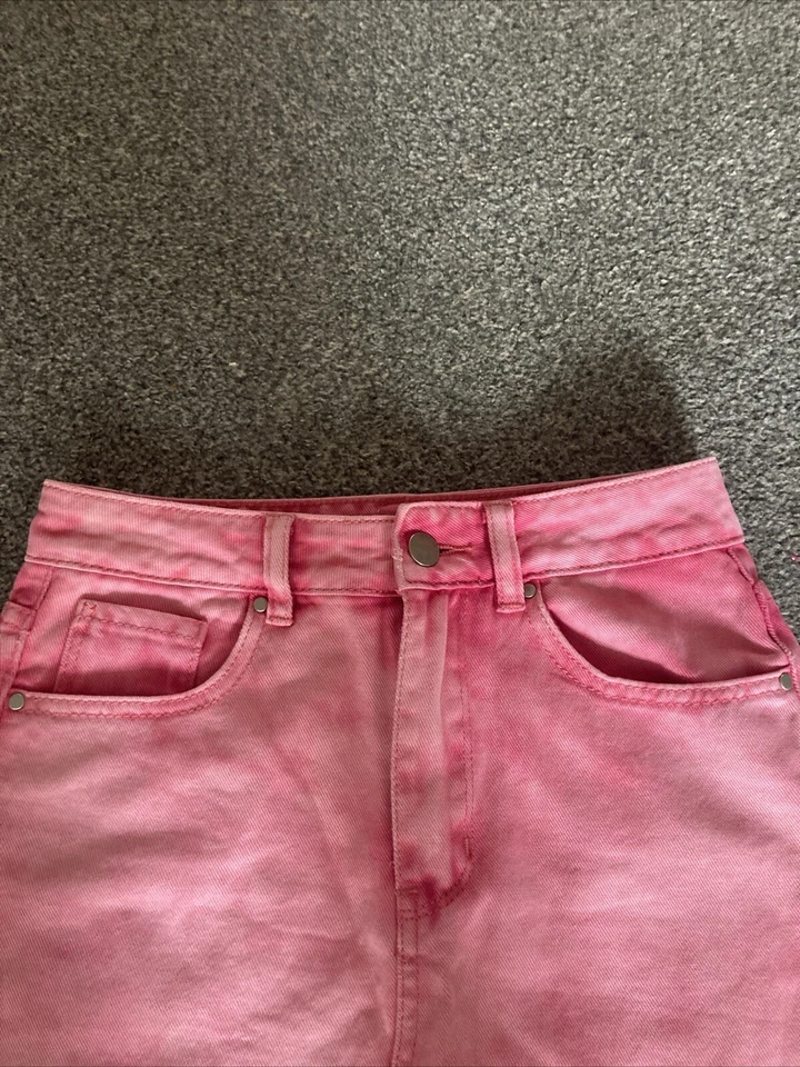 Pink Mini Skirt Age Uk 4brand BOOHOO - Image 3 of 4