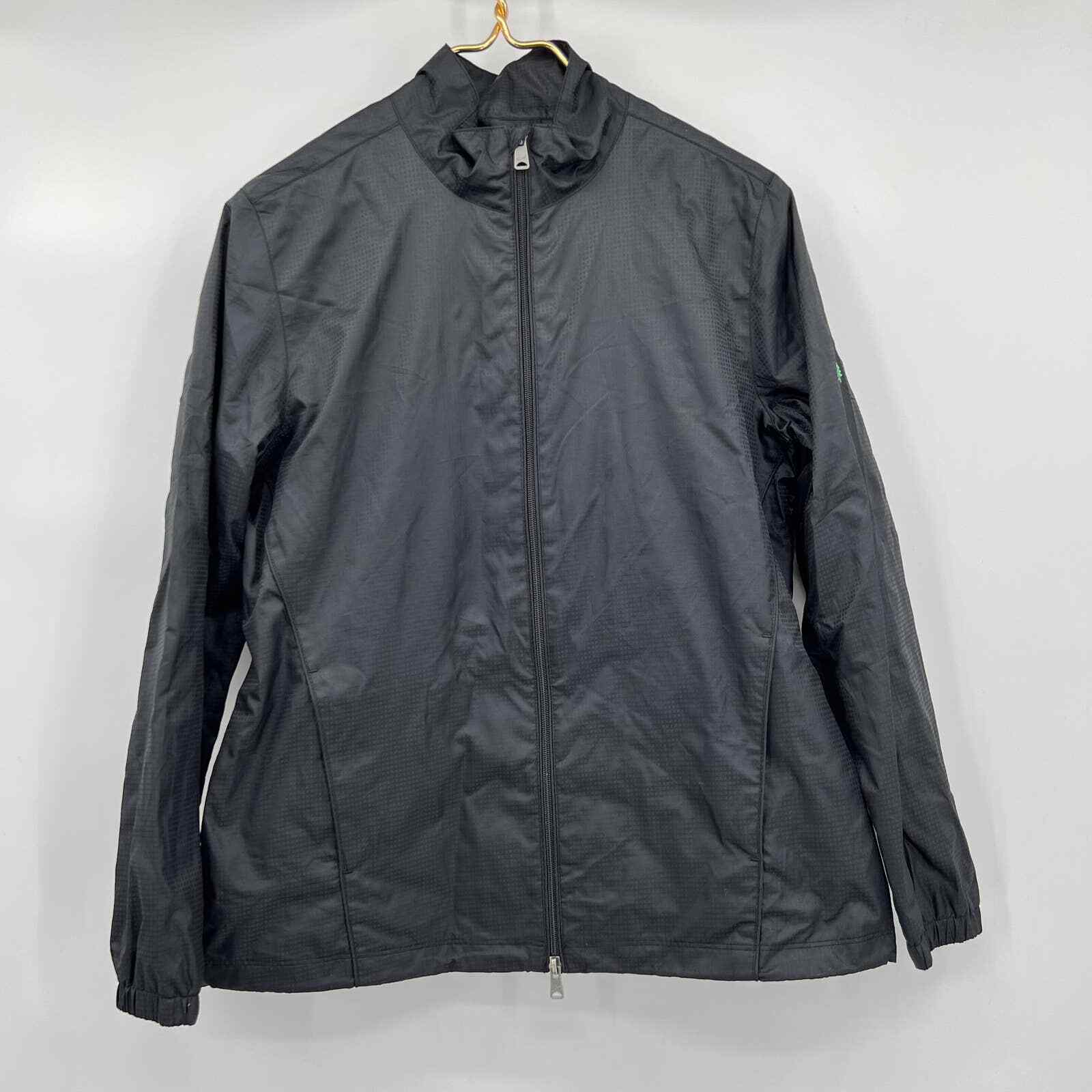 Guy Harvey Performance Full Zip Up Jacket in Blac… - image 1