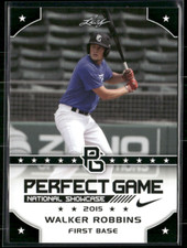 Walker Robbins 2015 Leaf Perfect Game #287