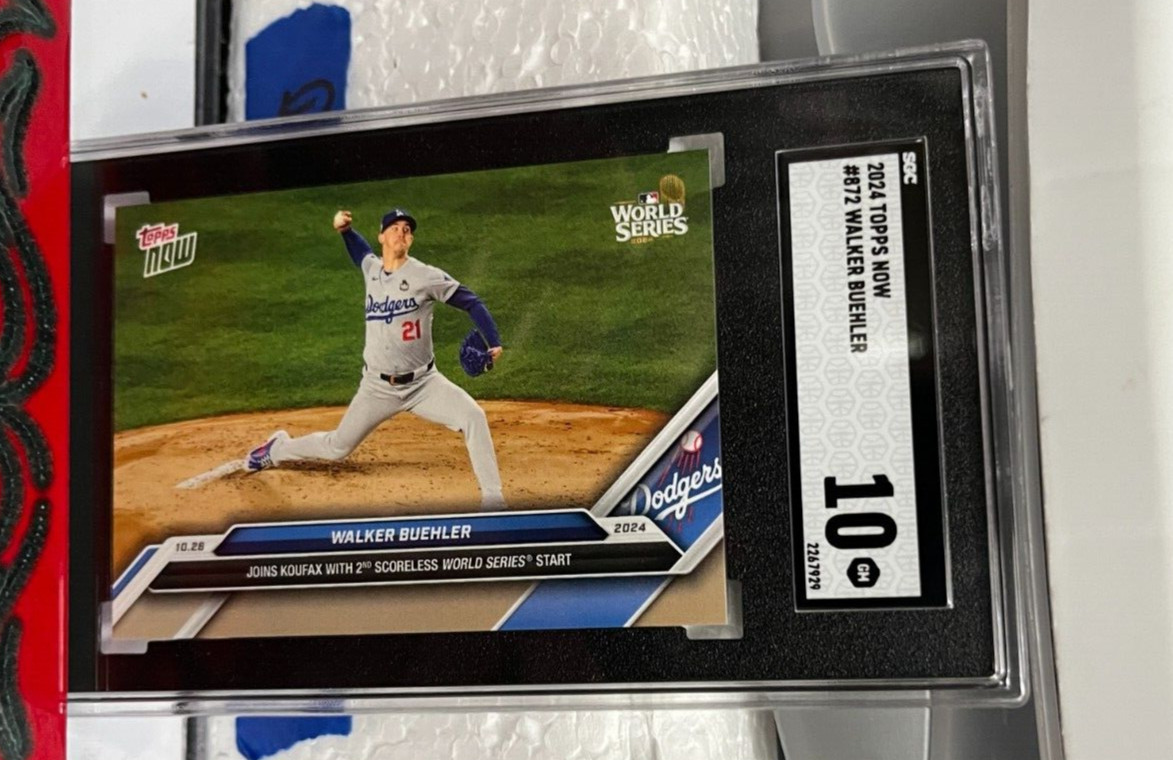 Walker buehler WBC topps fivestar ドジャース Walker Buehler FROM 2024 World Series Champions LA DODGERS
