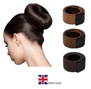 hair bun snap band