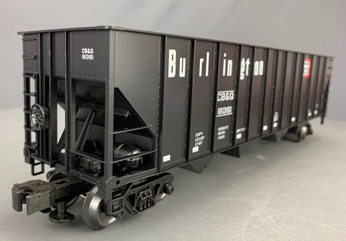 Tolva lateral alta O Gauge Weaver Ultra-Line 4 bahías CB&Q #160161 3 rieles O2628 | Zustand: New