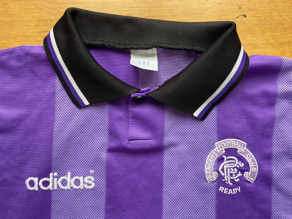 GLASGOW RANGERS 1994 1995 THIRD FOOTBALL SHIRT SOCCER JERSEY GLASGOW RANGERS 1994 1995 THIRD FOOTBALL SHIRT SOCCER JERSEY