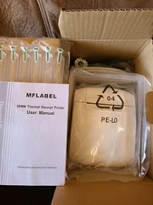 MFLABEL 58MM Thermal Receipt Printer Model Mf-D58IIIL Open Box