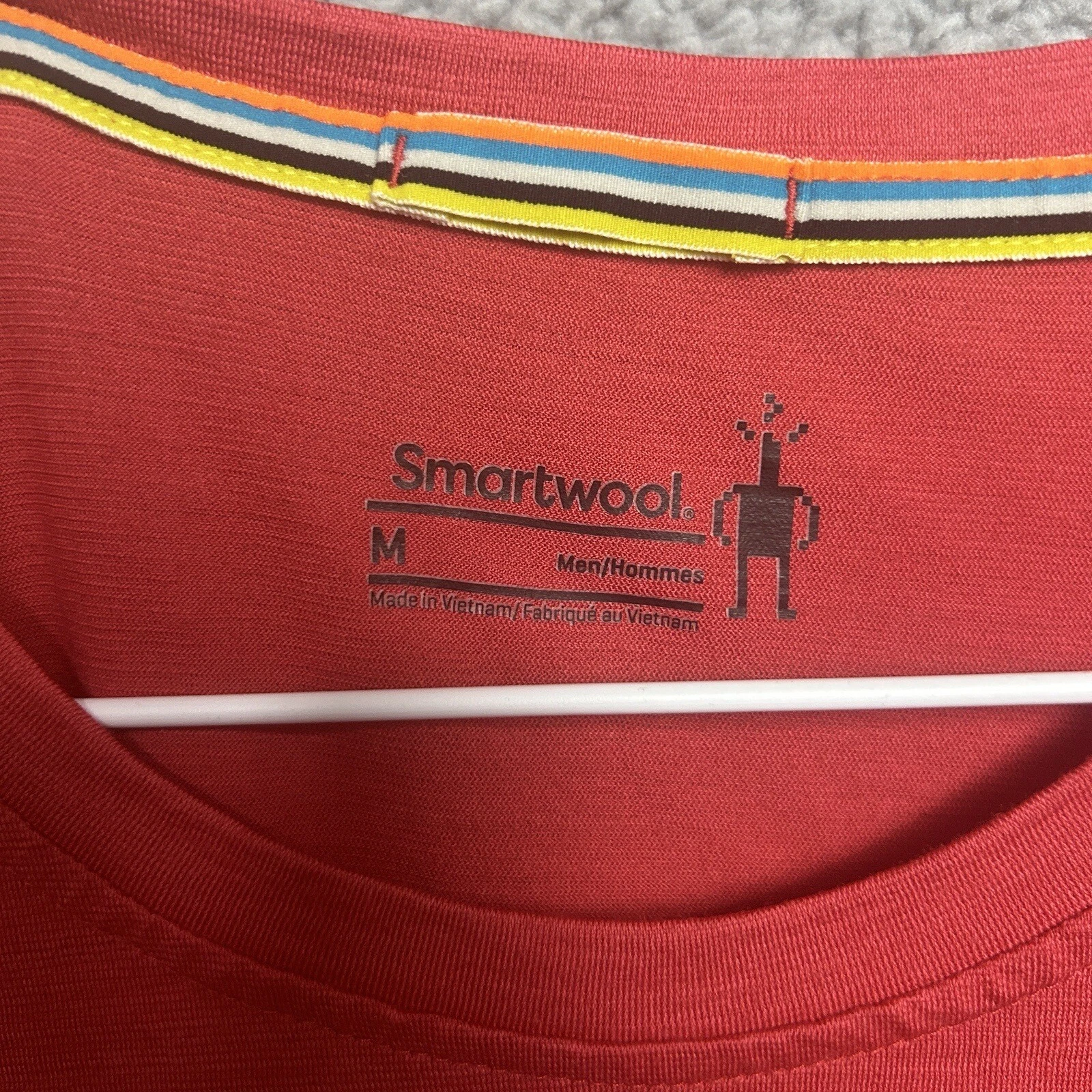 smartwool solid short sleeve pullover logo shirt