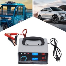 12v24v Smart Car Battery Charger Automatic Pulse Repair Trickle 400w Heavy Duty