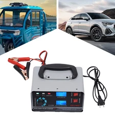 Heavy Duty Car Truck Battery Charger 400W Automatic Pulse Repair Trickle 12V/24V