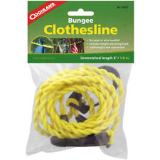 Coghlan's Bungee Clothesline Pegless with Carabiner, Laundry Drying Clothes Line
